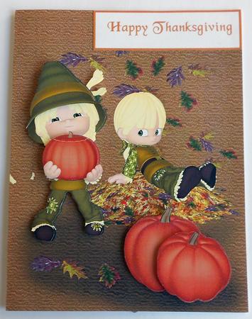 Autumn Pumpkins by Eunice Roberts