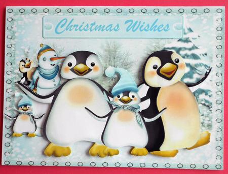 Happy Penquins by Eunice Roberts
