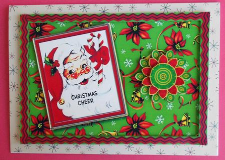 Santa with a Medallion by Eunice Roberts