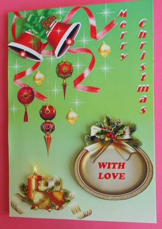 Christmas Bells and Ribbons by Eunice Roberts