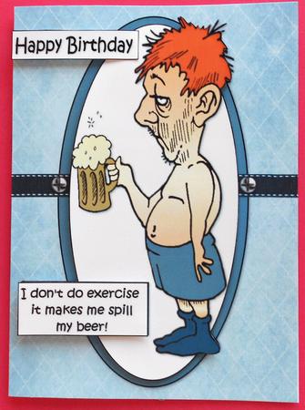 Bert Doesn't Do Exercise Quick Card by Eunice Roberts