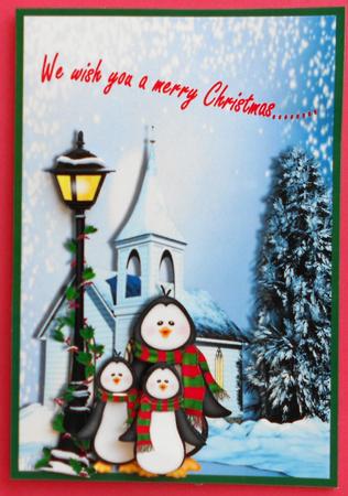 Penguin Powered Carolling by Eunice Roberts