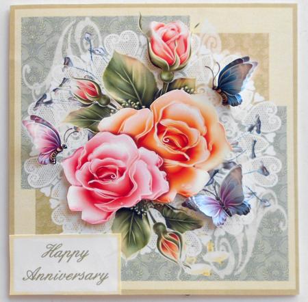 A Posy of Roses by Eunice Roberts