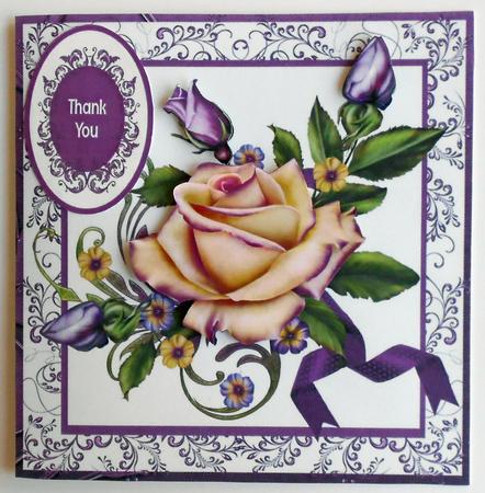 Heritage Roses Topper by Eunice Roberts