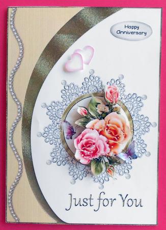 Sweet Bliess Card Topper 1 by Eunice Roberts
