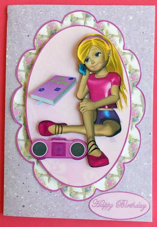 Trendy Teenager by Eunice Roberts
