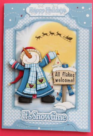 Frosty Screen Card by Eunice Roberts
