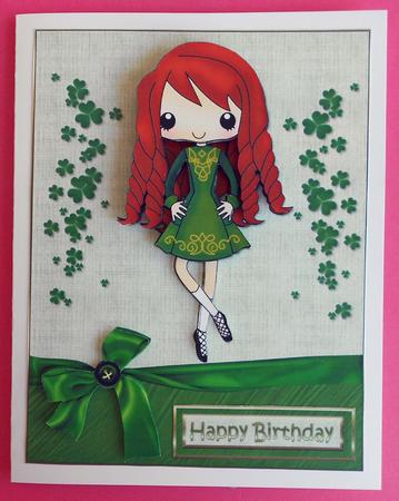 The Irish Dancer Girl by Eunice Roberts