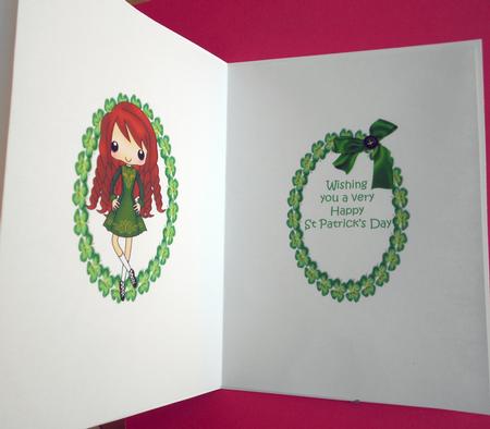 The Irish Dancer Girl Insert by Eunice Roberts