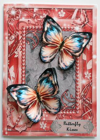 Butterfly Kisses Quick Card Fronts by Eunice Roberts