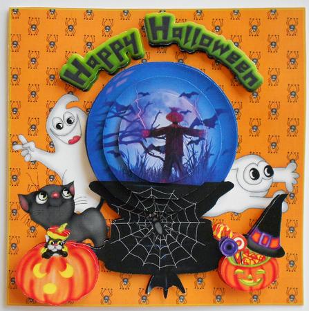 The Halloween Globe by Eunice Roberts