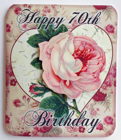 Happy 70th Birthday by Eunice Roberts