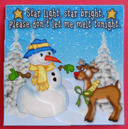 Starlight Starbright Snowman Side Stacker by Eunice Roberts