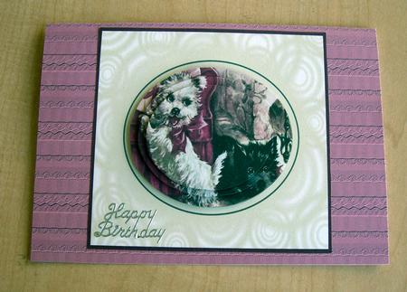 Framed Westies by Eunice Roberts
