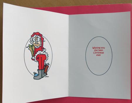 Gus is Getting Too Old for Christmas Insert by Eunice Roberts