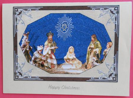 Nativity Pyramid Topper by Eunice Roberts