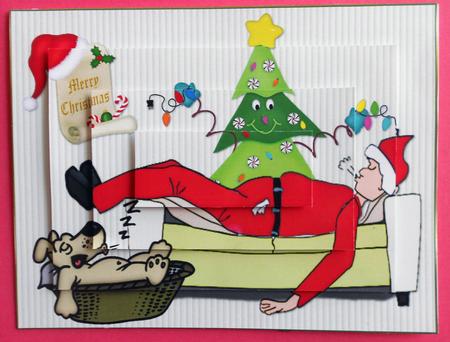 Is That Santa with His Dog Pyramid by Eunice Roberts