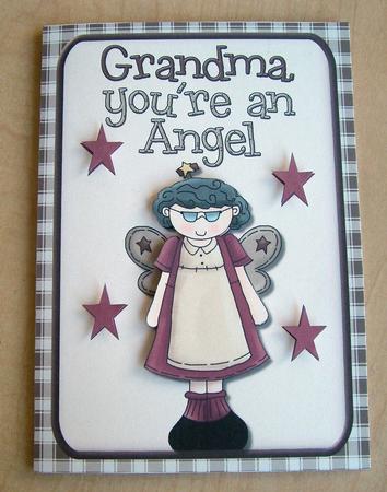 Grandma Quick Card by Eunice Roberts