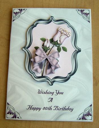 Satin & Roses - 80th Birthday by Eunice Roberts