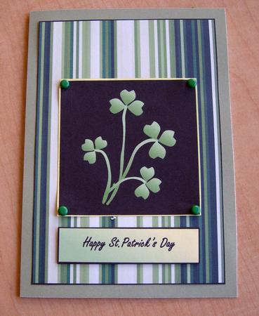 A4 "shamrocks" by Eunice Roberts