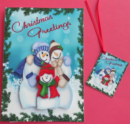 Christmas Greetings from the Frosties by Eunice Roberts
