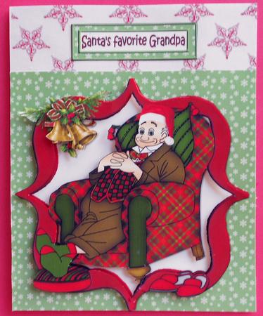 Merry Christmas Grandpa by Eunice Roberts