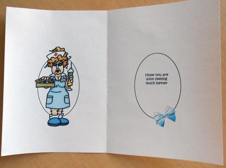 Nurse Margaret Has a Needle Oh My Insert by Eunice Roberts