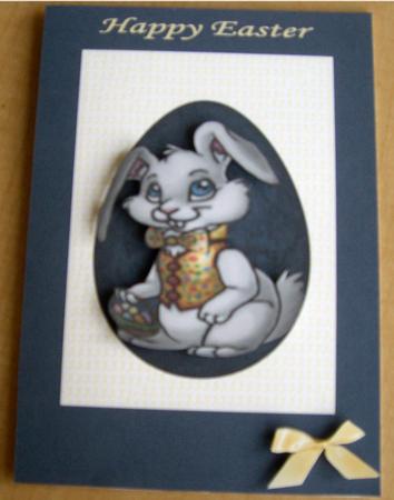 Easter Bunny A4 by Eunice Roberts