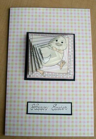 Little Chick Twisted Pyramage Sheet by Eunice Roberts