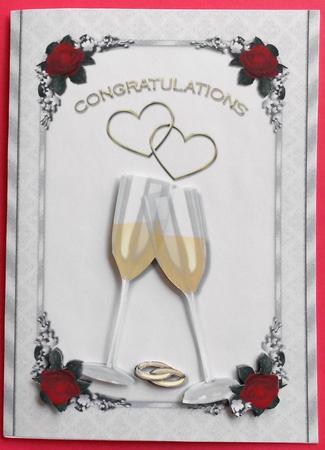Golden Congratulations by Eunice Roberts