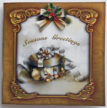 8x8 Luxury Christmas Gifts 2 by Eunice Roberts