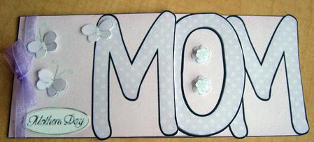 Mom Book Sheet by Eunice Roberts