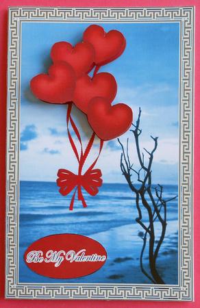 Valentine,anniversary,birthday,love,blue Sunset by Eunice Roberts