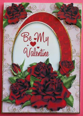 Red Roses - Be My Valentine by Eunice Roberts