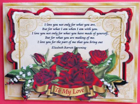 To My Love by Eunice Roberts