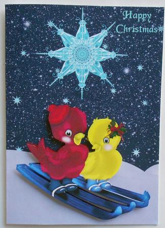 Follow That Star A4 Card by Eunice Roberts