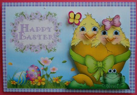 2 Easter Chick Toppers 2 by Eunice Roberts