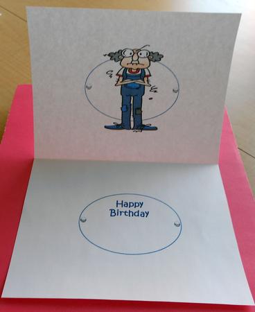 Gus Burns the Candle at Both Ends Insert by Eunice Roberts