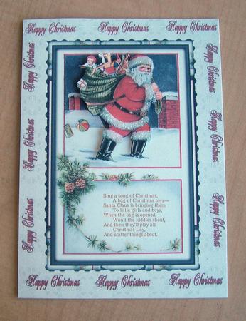 A4 Christmas Santa by Eunice Roberts