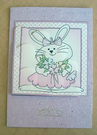 Little Bunny Shell Edged Corner Side Stacker by Eunice Roberts