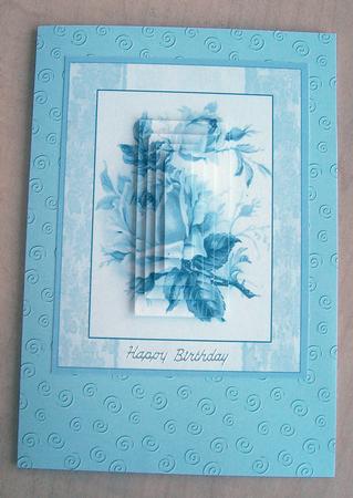 Hoping You Enjoy Your Special Day with Insert and Pyramid by Eunice Roberts