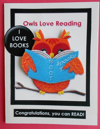 Love Reading Owl by Eunice Roberts