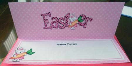 Easter Matching Large Dl Insert by Eunice Roberts