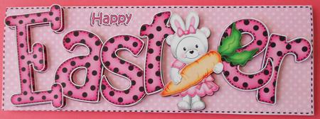 Large Dl Easter Quick Card N 3D Decoupage by Eunice Roberts