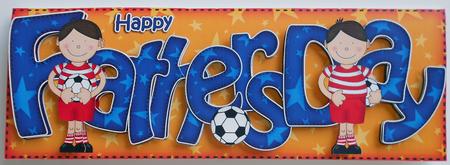 Fathers Day Large Dl Card N 3D Decoupage by Eunice Roberts