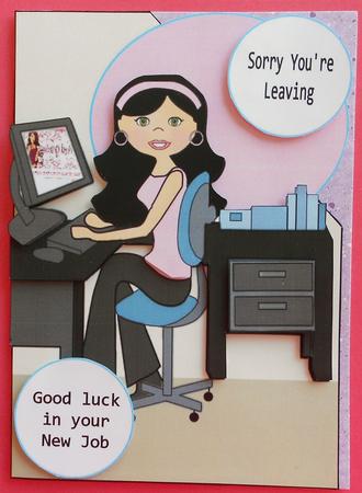 New Job/leaving Over the Corner by Eunice Roberts
