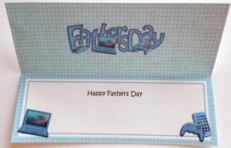Fathers Day Large Dl Matching Insert by Eunice Roberts