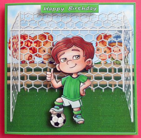 How Old? Little Green Footballer by Eunice Roberts