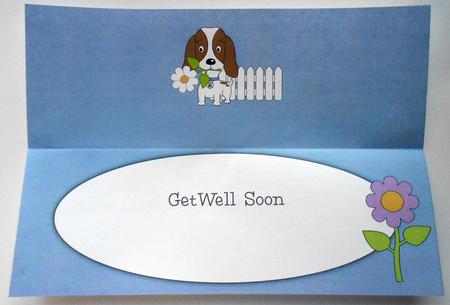 Kosmo the Dog Large Dl Insert 2 by Eunice Roberts