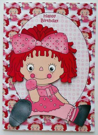 Raggedy Anne Topper 2 by Eunice Roberts